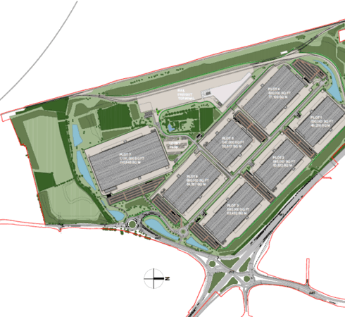 Northampton Gateway proposed site 